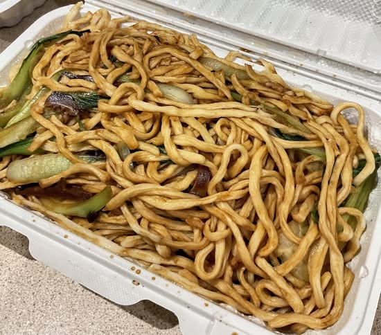 Pan-Fried E-Fu Noodle with Oyster Sauce 干燒伊麵